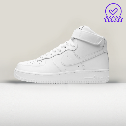 Air Force 1 - White - High  ( 40% Off )