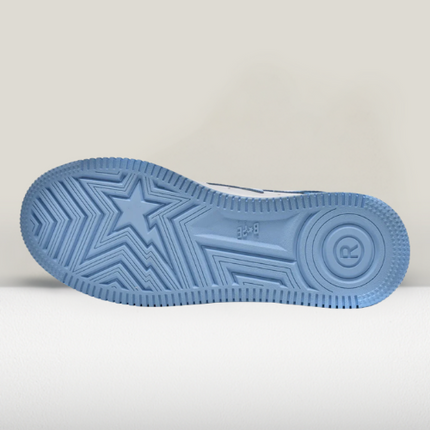 Bapesta Low Blue [60% OFF-NEW]