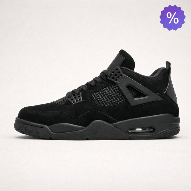 Jordan 4 Black-Cat Retro [60% Off]