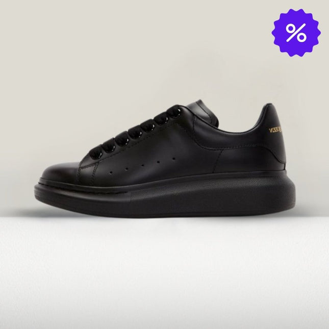 Alexander Mcqueen - Full Black Leather [FULL - BOX] - ShoeResidenceAlexander Mcqueen ShoesAlexander Mcqueen36Adidas Alb McQueenAdidas McQueen PantofAdidas Negru Alexander1