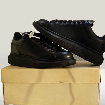 Alexander Mcqueen - Full Black Leather [FULL - BOX] - ShoeResidenceAlexander McQueen Shoes studio view Alexander Mcqueen36Adidas Alb McQueenAdidas McQueen PantofAdidas Negru Alexander4