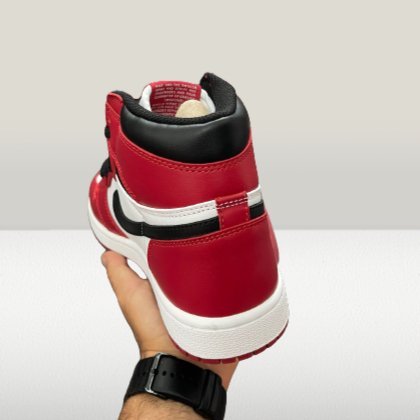 Jordan 1 Chicago - Red [LICHIDARE STOC] - ShoeResidenceHeel view of Jordan 1 ChicagoJordan 136adidasadidas alte.adidasi barbati jordan 111