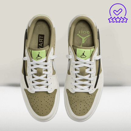 Jordan 1 Retro Low Golf Travis Scott Neutral Olive [New] - ShoeResidenceJordan 1 Retro Low Golf Travis Scott Neutral Olive [New]Balenciaga Track Low36adidas alb alexander mcqueenAdidas Alb McQueenadidas alb mcuqeen2