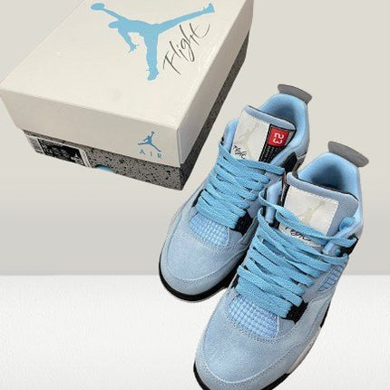 Jordan 4 University Blue Leather [Full - Box] - ShoeResidenceStylish Jordan 4 University Blue sneakersJordan 4364 Adidas Blue4 Air Blue4 air university blue jordan8
