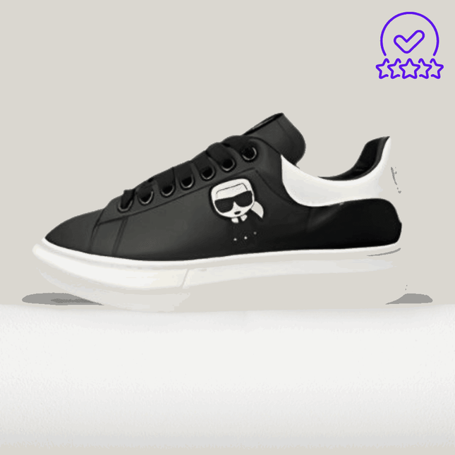Karl Lagerfeld - Black Leather [40% OFF] - ShoeResidenceKarl Lagerfeld black shoesKarl Lagerfeld36adidas alb karl lagerfeldadidas negurAdidasi Dama Karl1