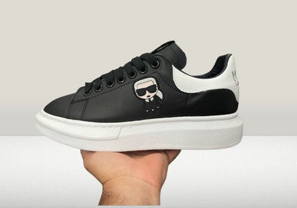 Karl Lagerfeld - Black Leather [40% OFF] - ShoeResidenceKarl Lagerfeld Shoes close viewKarl Lagerfeld36adidas alb karl lagerfeldadidas negurAdidasi Dama Karl12