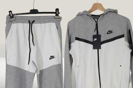 Trening Nike Tech White - Gray 2025 [Full - Set] - ShoeResidence Hanorac și pantaloni trening Nike Tech FleeceNike TechSalbastruAlbastru Blue RomaniaAlbastru Full5